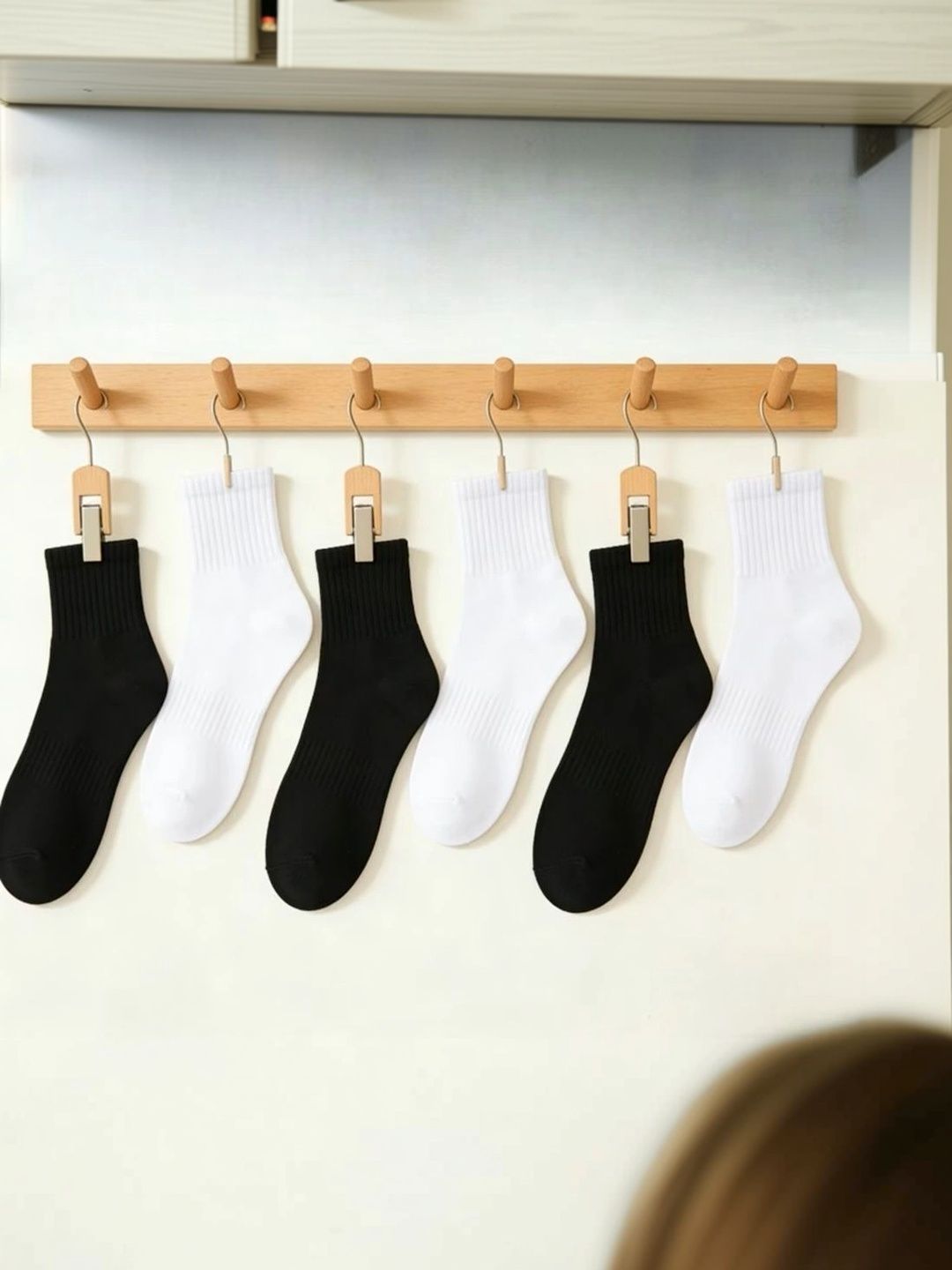 BEAR&BEYOND Men Pack of 6 Cotton Assorted Ankle Length Socks-picture-31