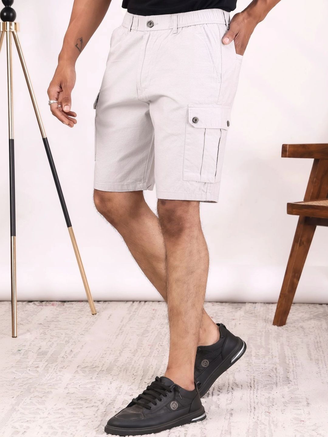 BRETH Men Cargo Shorts-picture-10