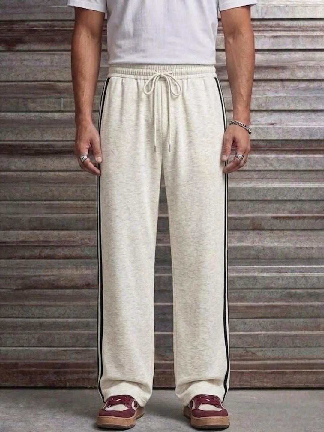 PROGENY Men Relaxed Fit Training Track Pants-picture-24