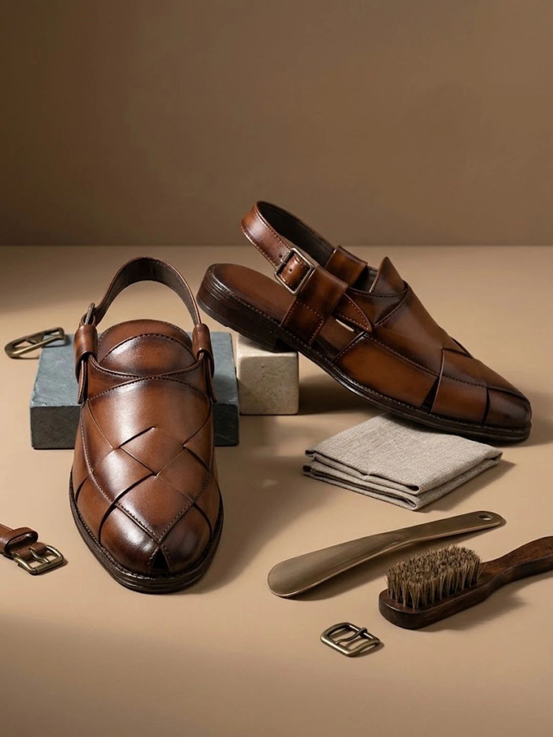 House of Pataudi Men Fisherman Sandals-picture-53