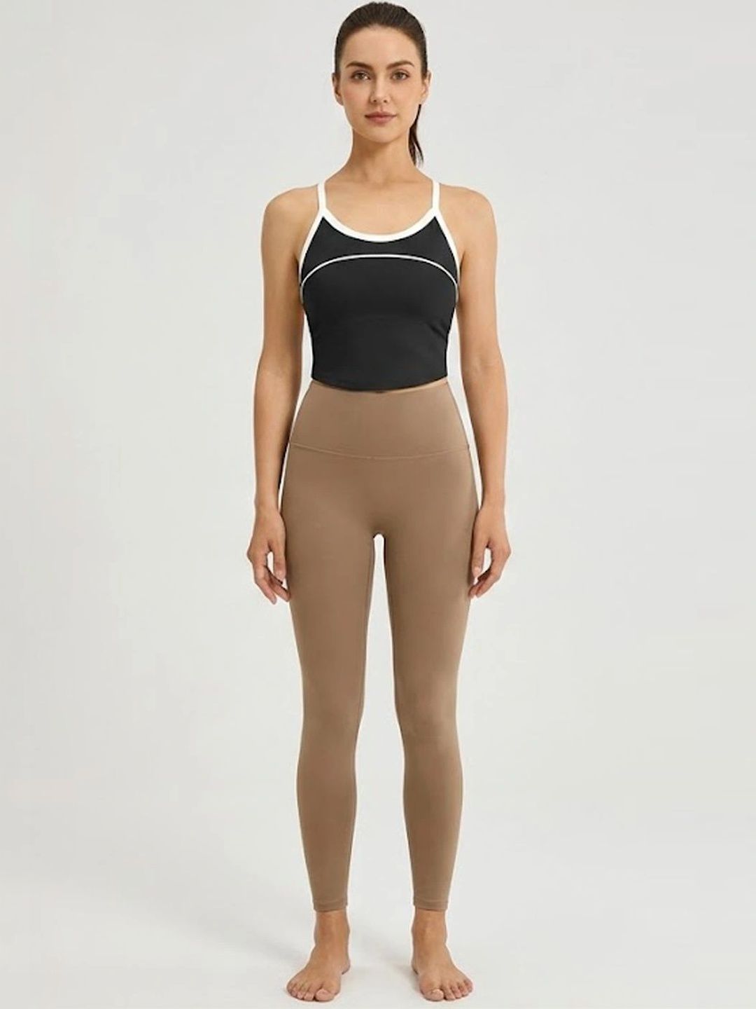 StyleCast Flex Scoop Neck Yoga Top With Tights-picture-33