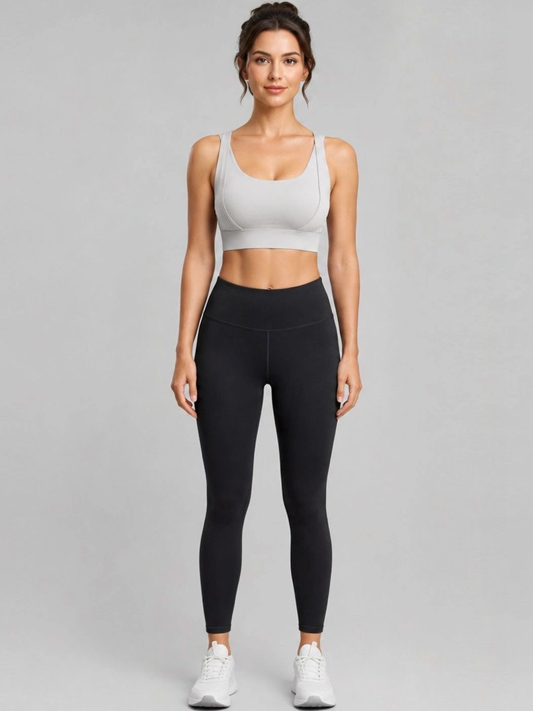 StyleCast Flex Solid Vest Top with Leggings-picture-28