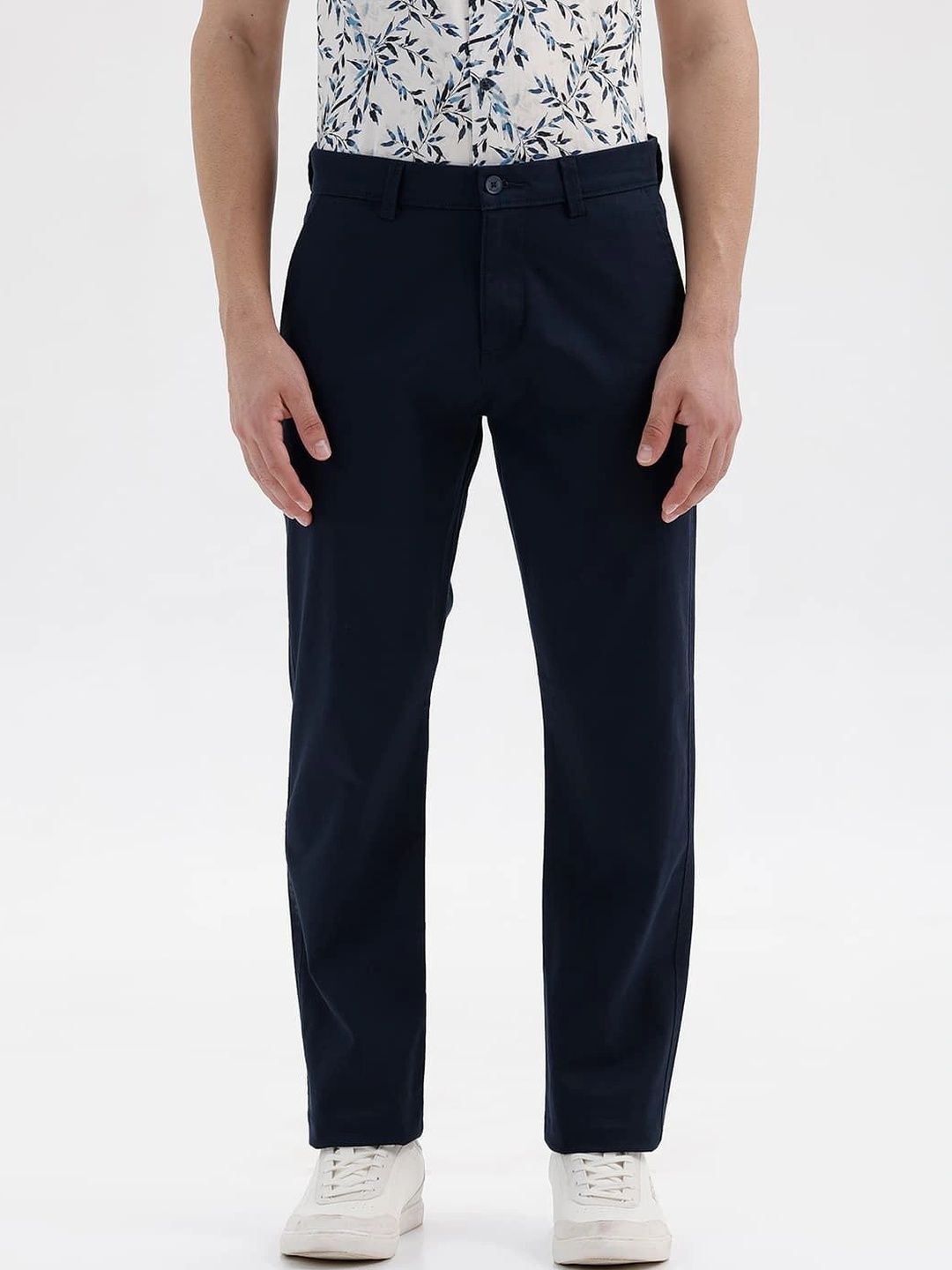 Basics Men Tapered Fit Trousers-picture-36
