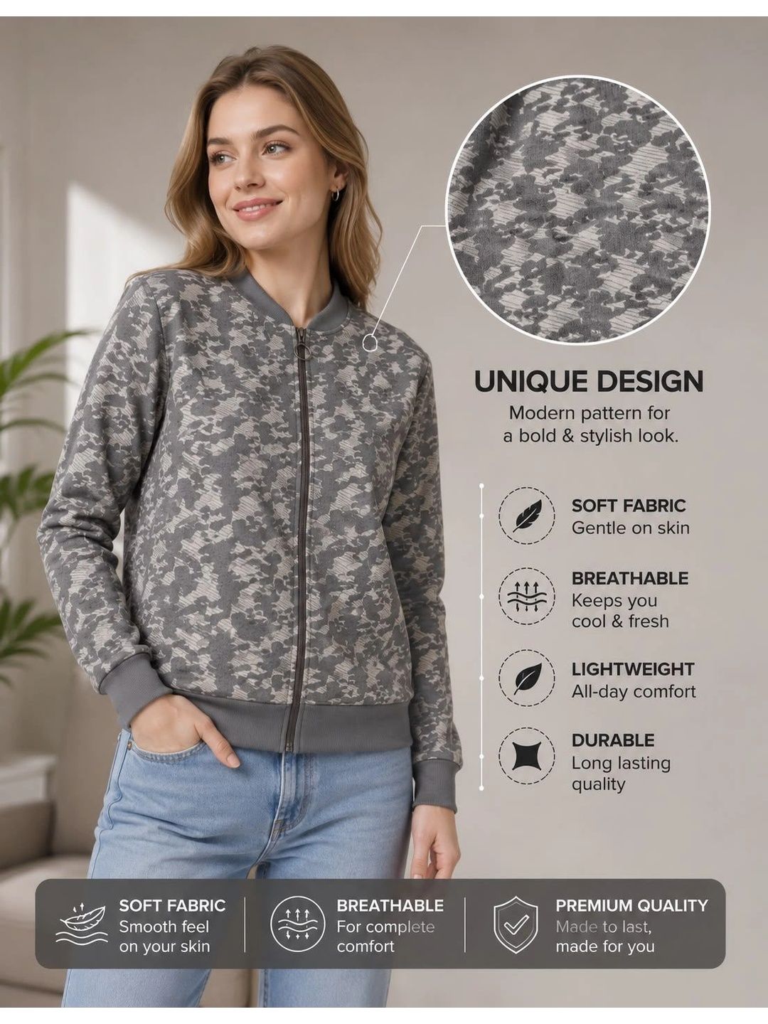 Moda Rapido Women Printed Pullover-picture-47