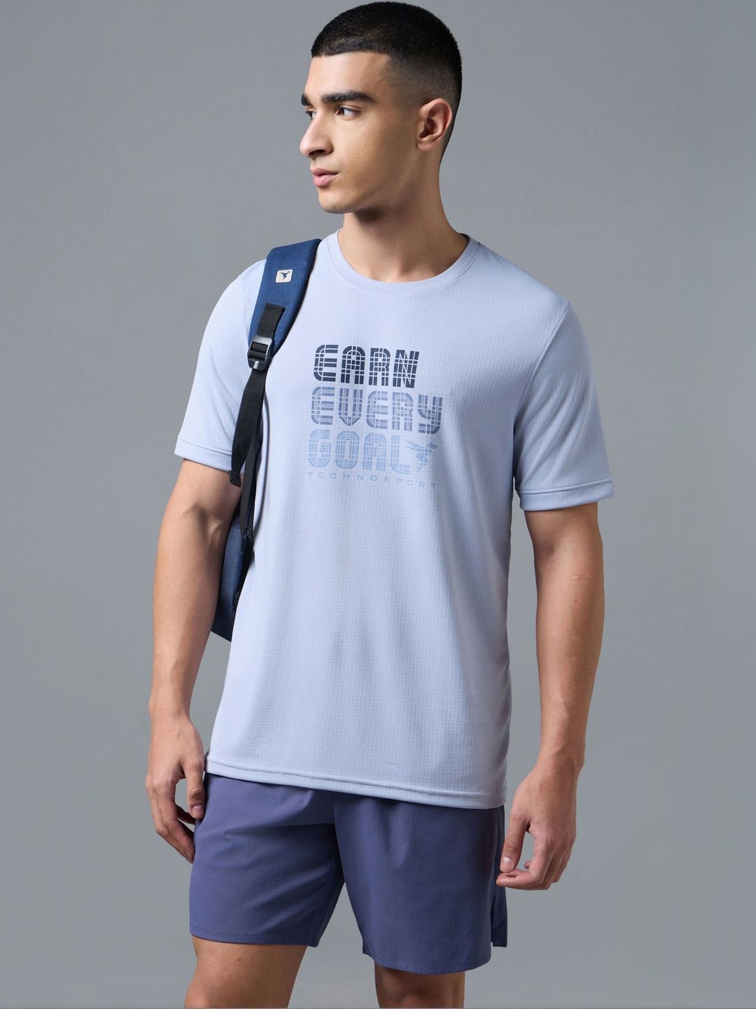 Technosport Men Typography Printed Slim Fit T-shirt-picture-40