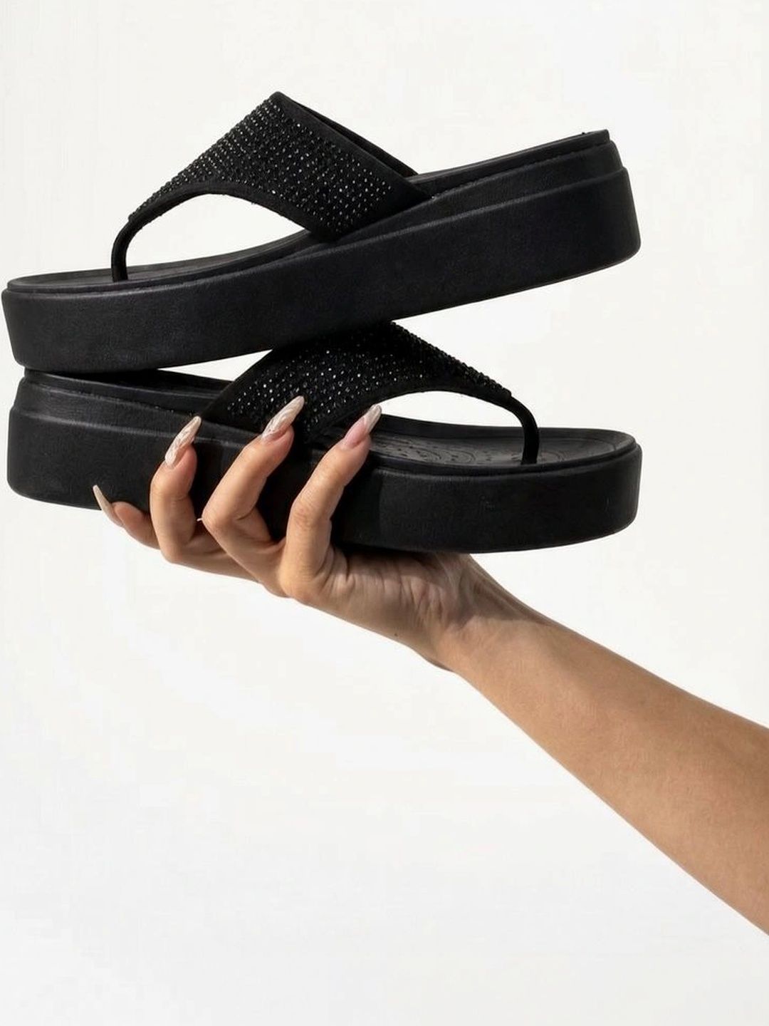 Indifeet Embellished Platform Sandals-image-19