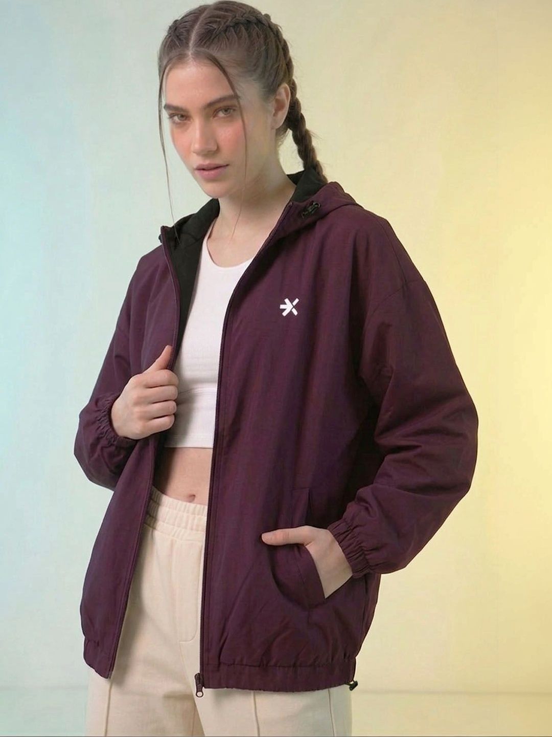 HRX by Hrithik Roshan Women Lightweight Outdoor Woven Jacket-picture-52