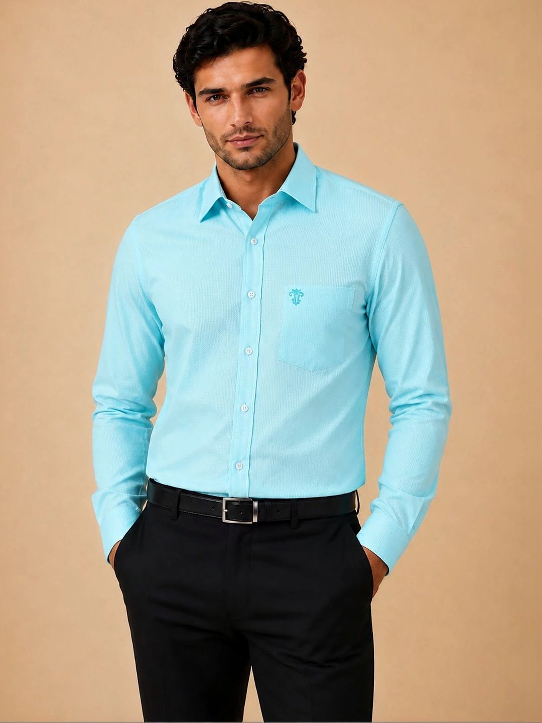JHON TERRAIN Men Classic Formal Shirt-picture-41