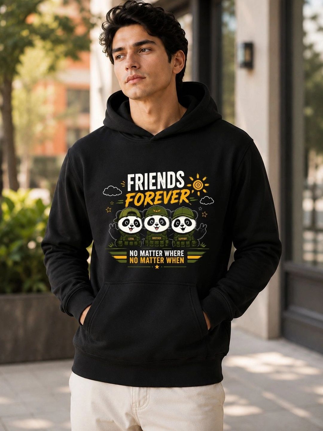 TRENDIFYTEEZ Men Printed Hooded Sweatshirt-picture-17