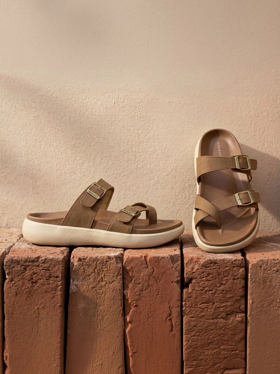 NEEMANS Men Leather Comfort Sandals-picture-21