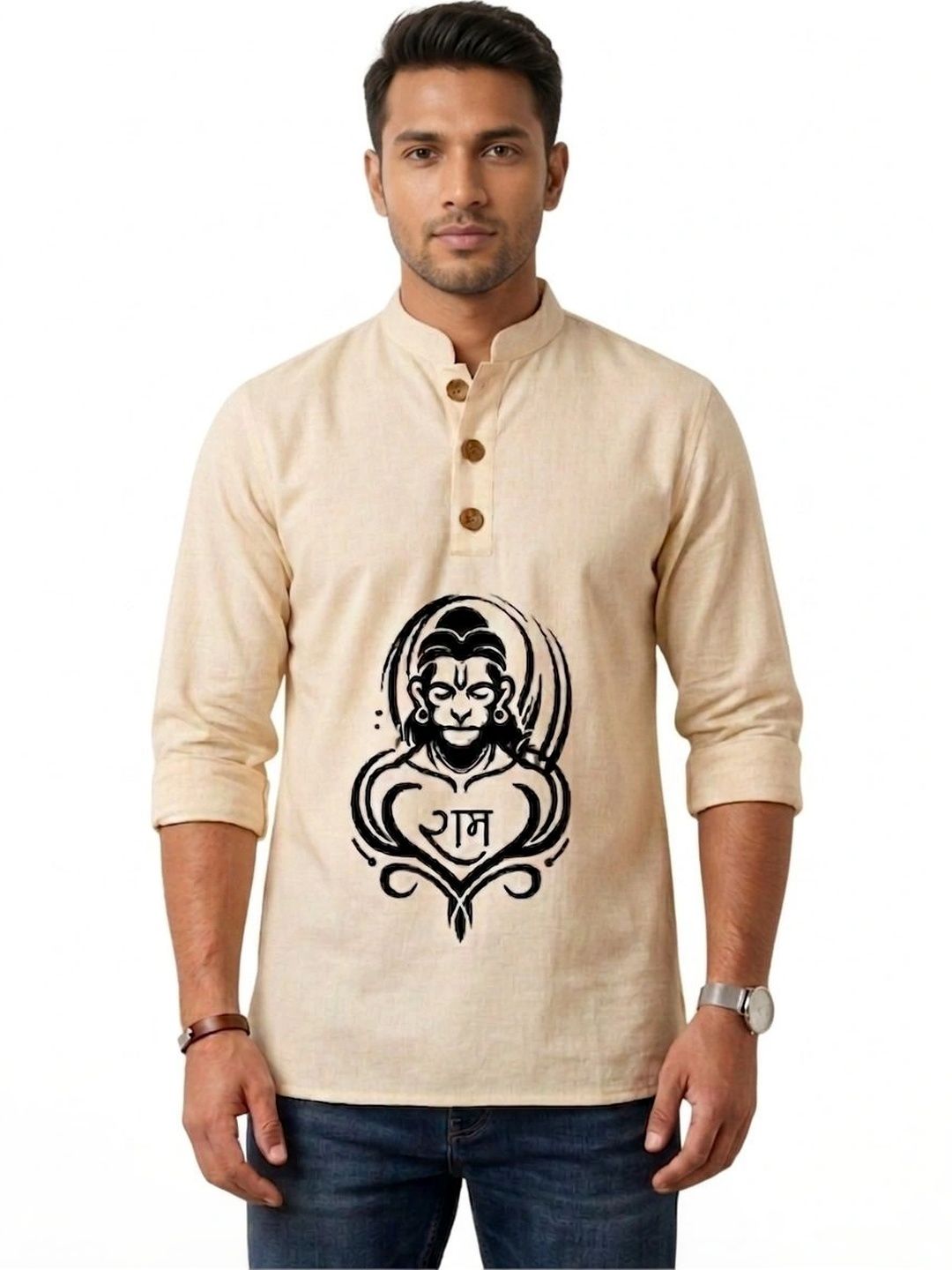 Difneez Men Printed Kurta-picture-10
