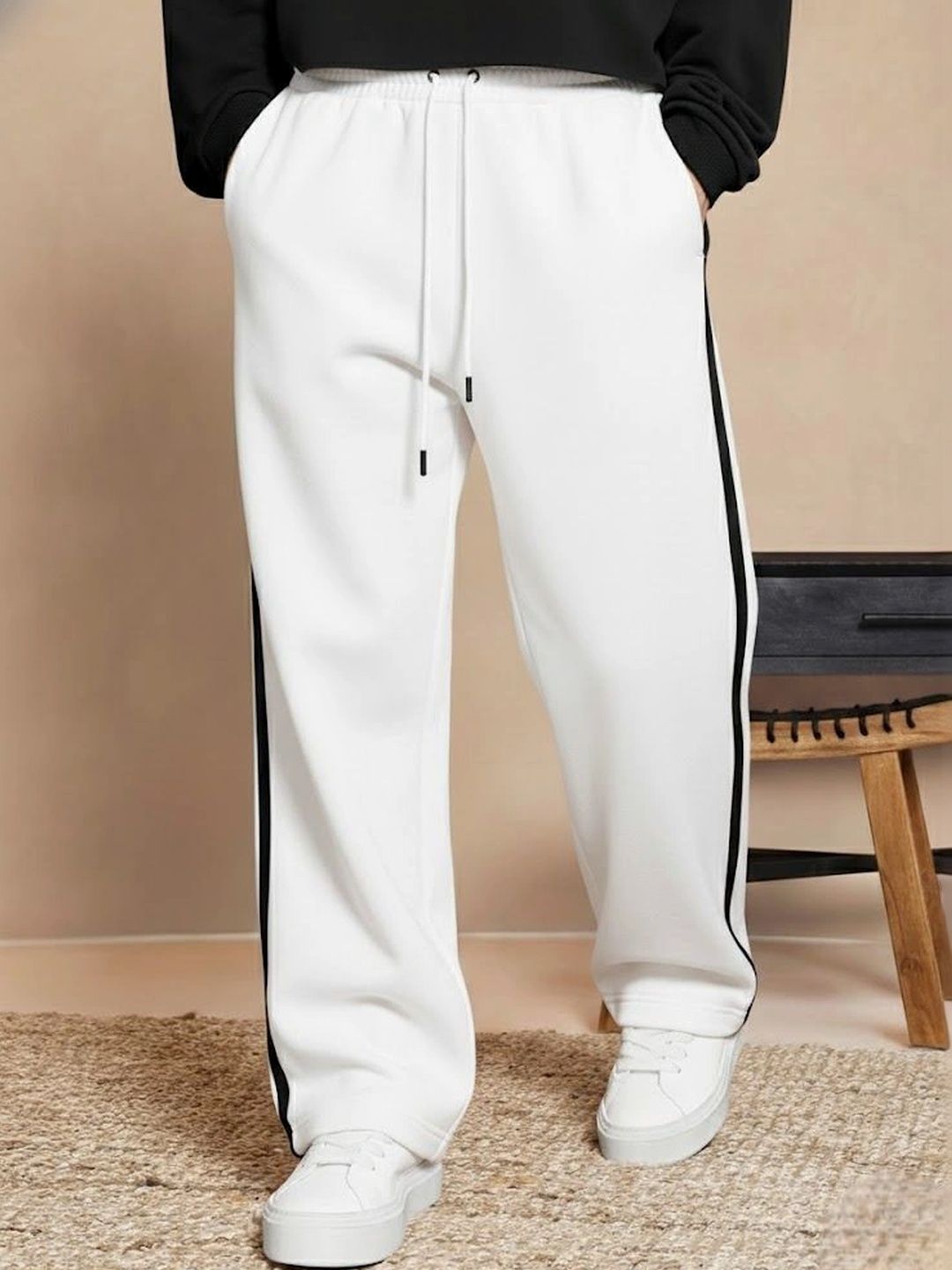 PROGENY Men Regular Fit Colourblocked Joggers-picture-33