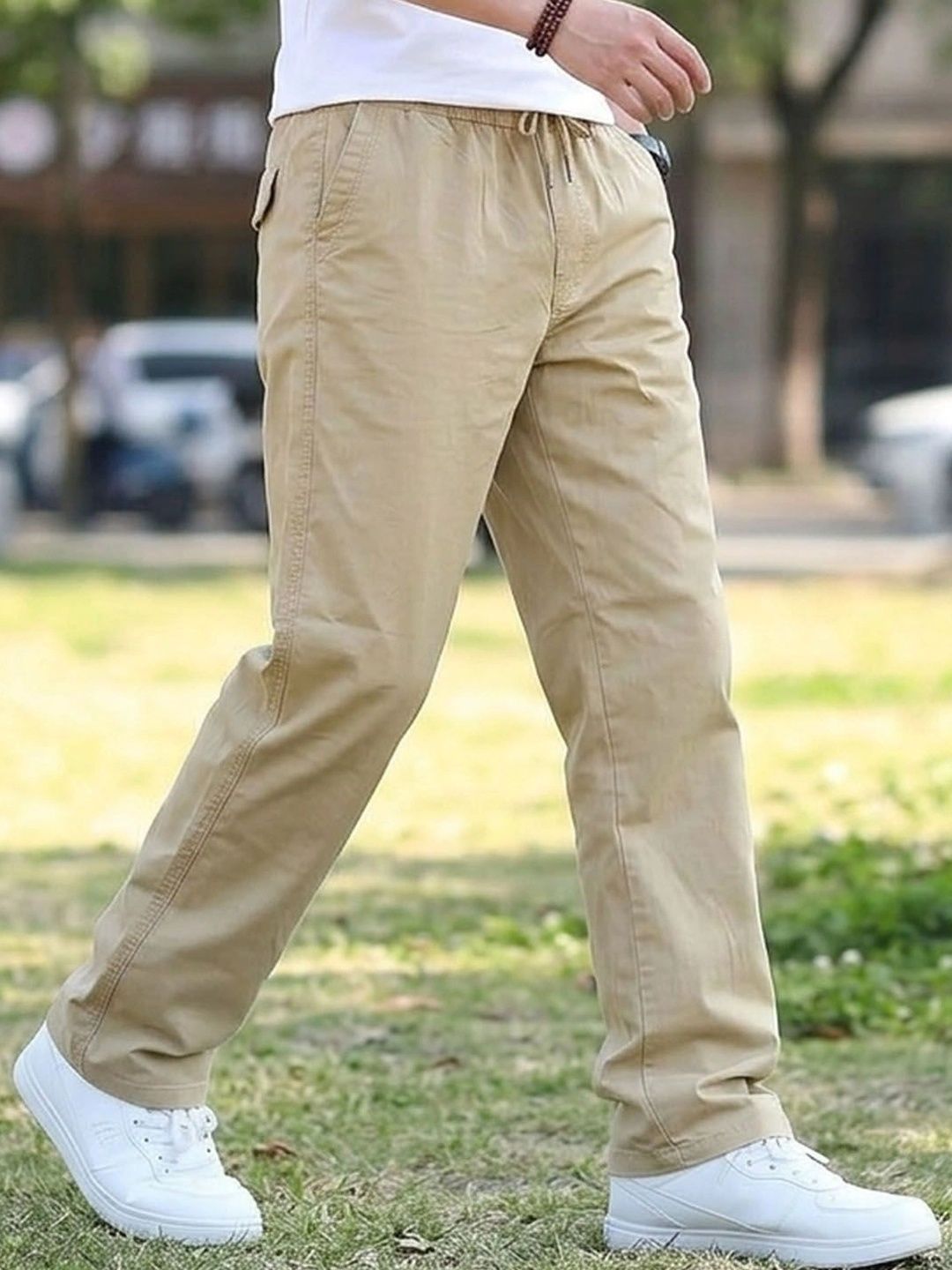 Suo Men Cargos Trousers-picture-36