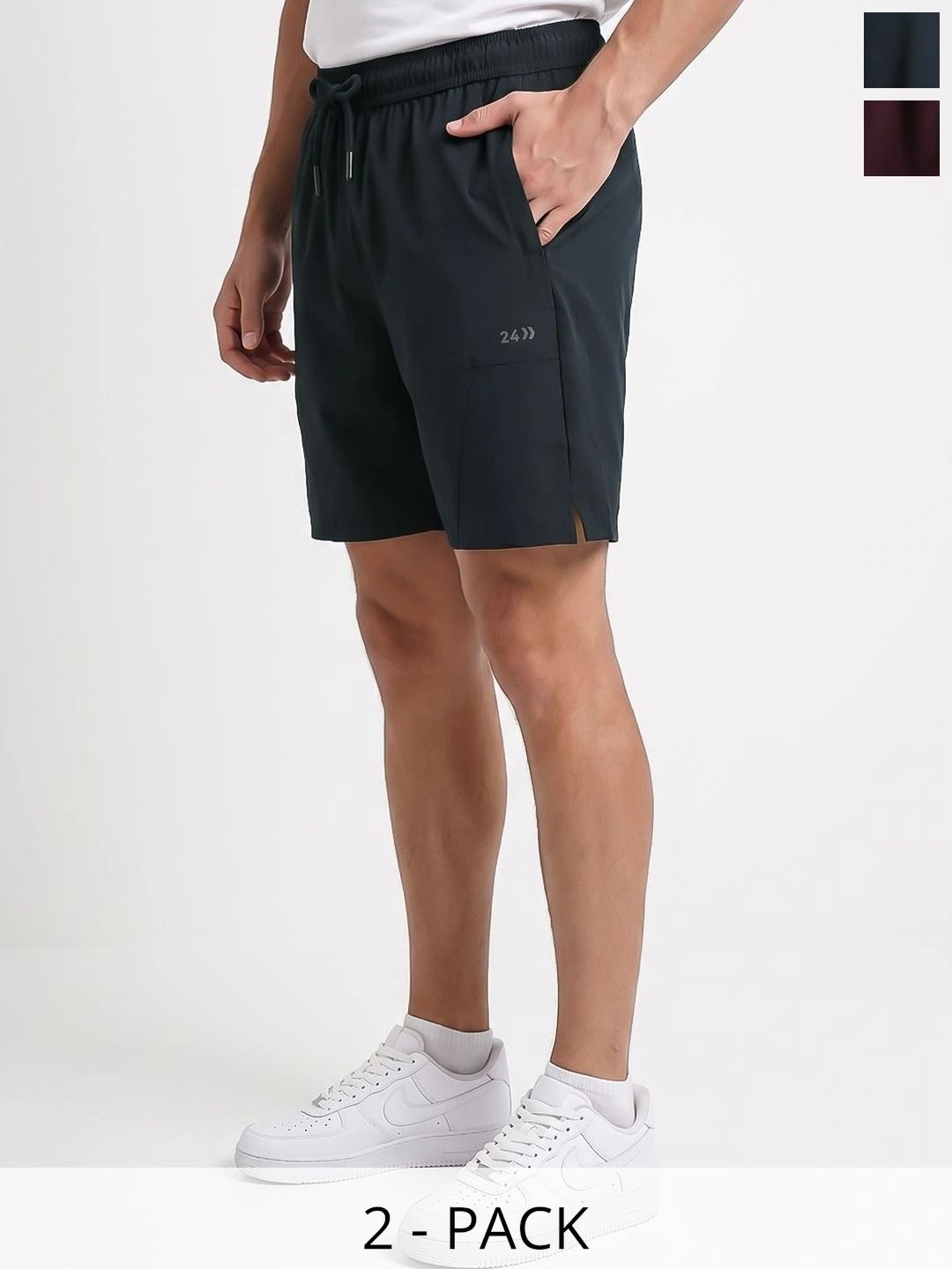 24 Street Men Training or Gym Sports Shorts-picture-22