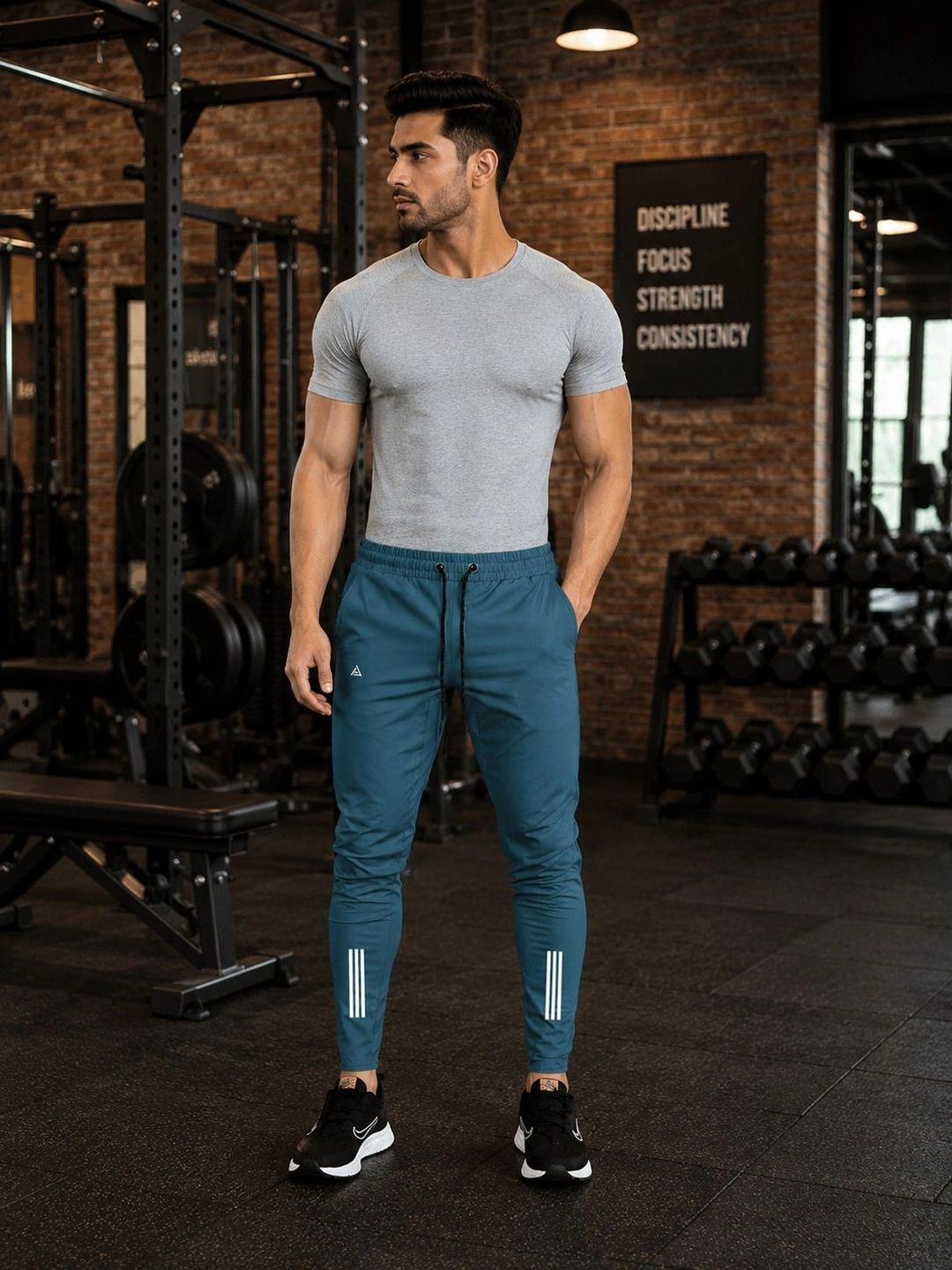 AVOLT Men Regular Fit Training Joggers-picture-22