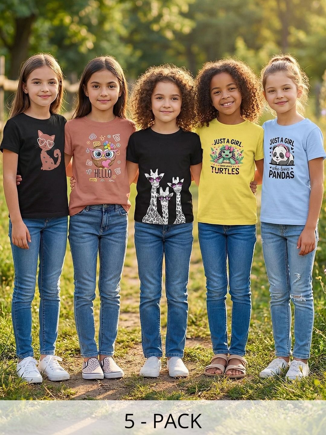 HELLCAT Girls 5 Printed T-shirt-picture-12