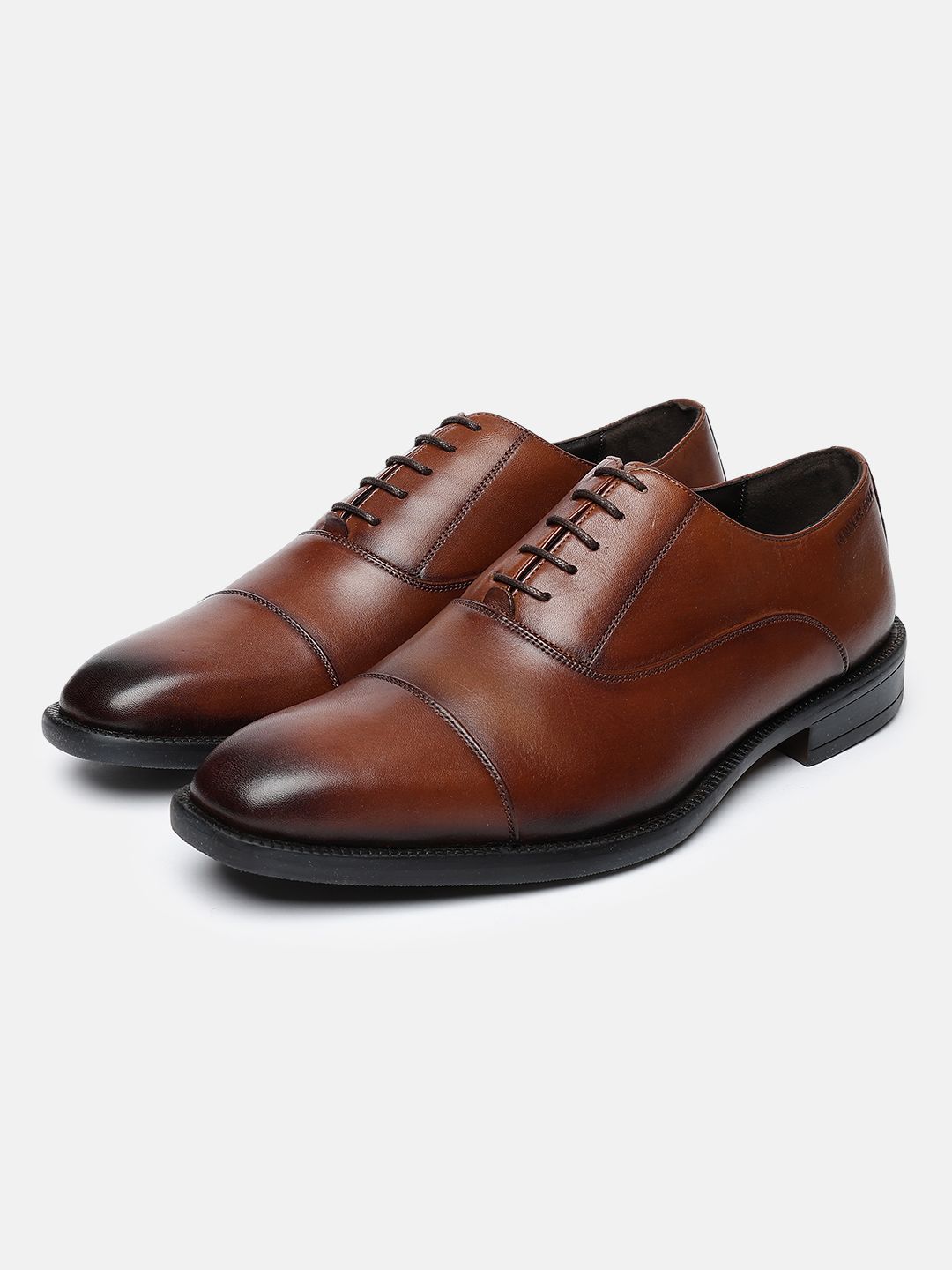 Kenneth Cole Men Leather Pointed Toe Lace-Ups Oxfords Formal Shoes-picture-38