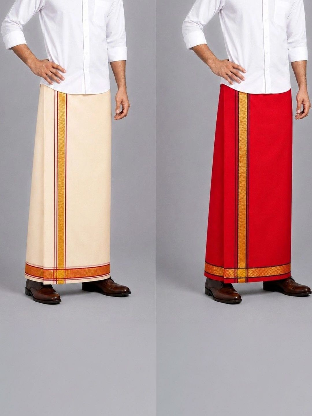 Sharan Elegance Men Cotton Dhoti Dhotis-picture-14
