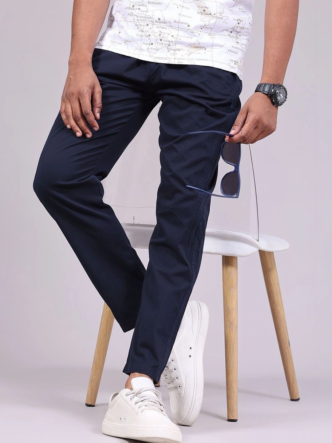 V-Mart Men Regular Fit Training Track Pants-picture-38
