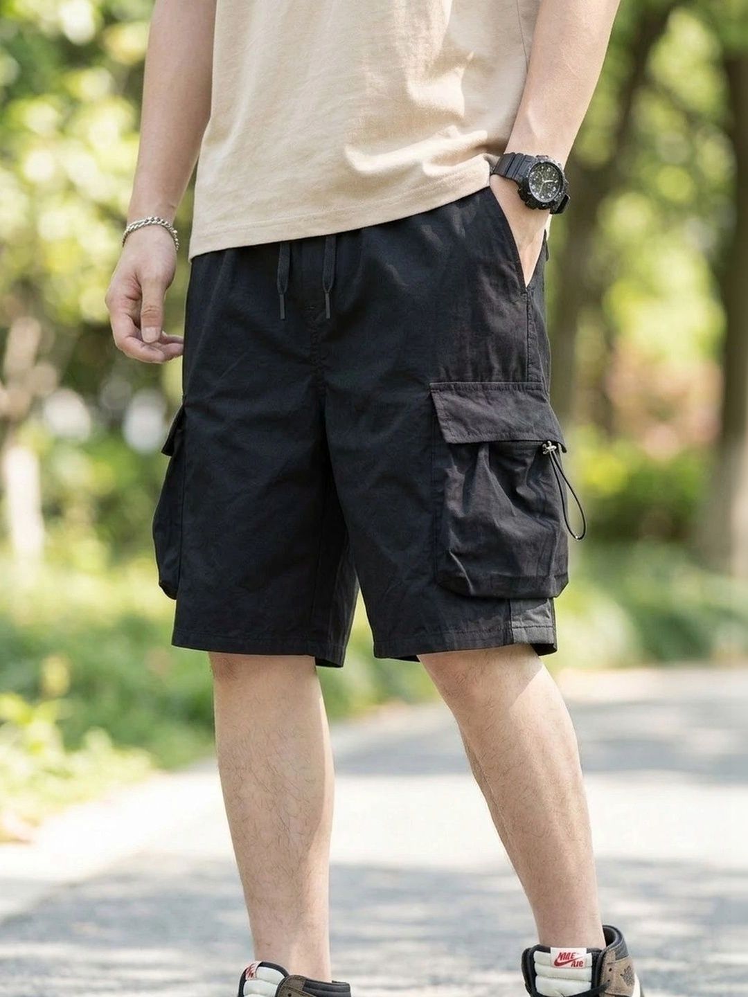 Suo Men Cargo Shorts-picture-44