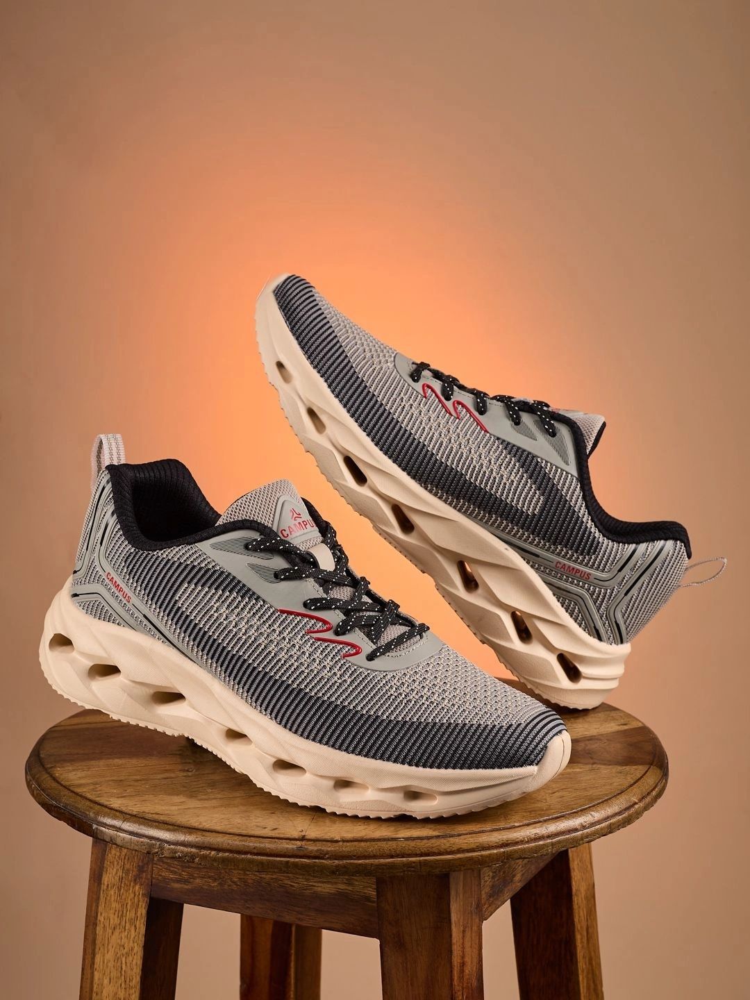 Campus Men Textile Running Shoes-picture-33