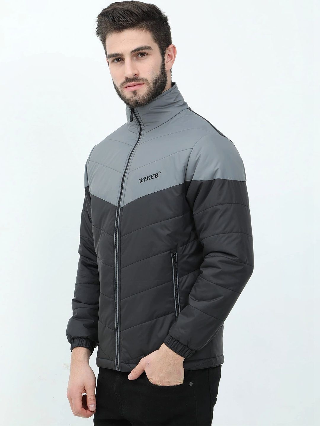 RYKER Men Colourblocked Puffer Jacket-picture-38