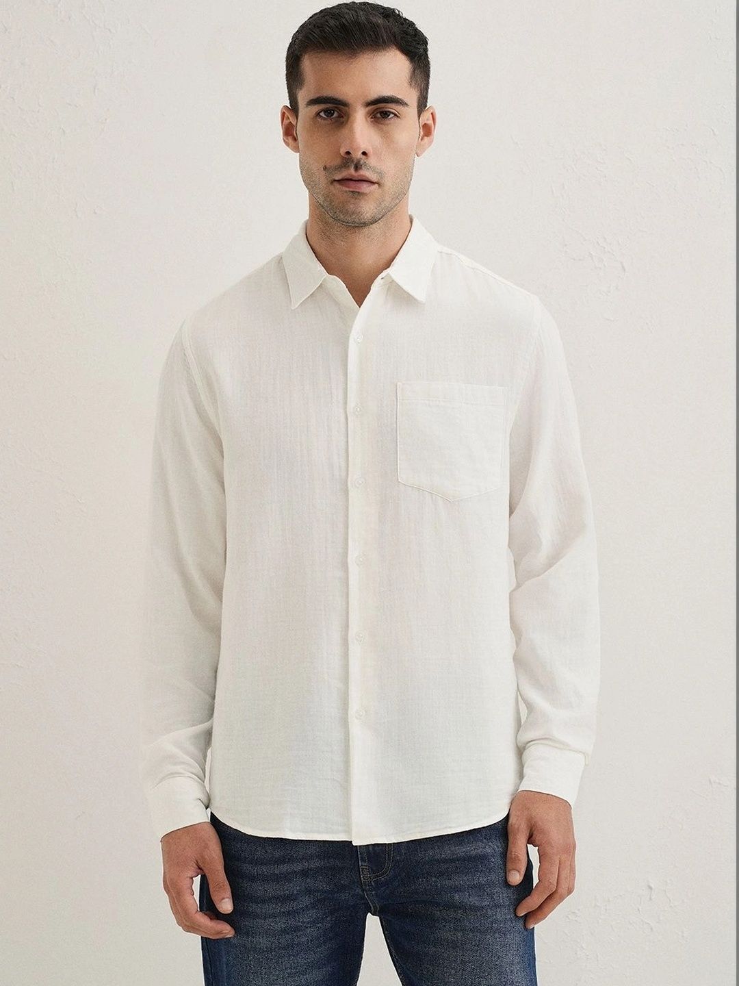 Banana Club Men Classic Casual Shirt-image-17