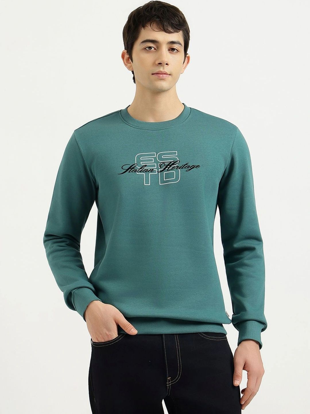 United Colors of Benetton Men Printed Sweatshirt-picture-56