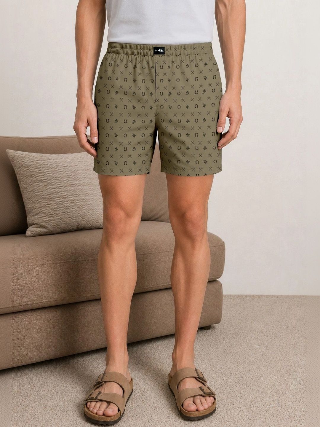 FTX Printed Cotton Mid-Rise Boxers-picture-18