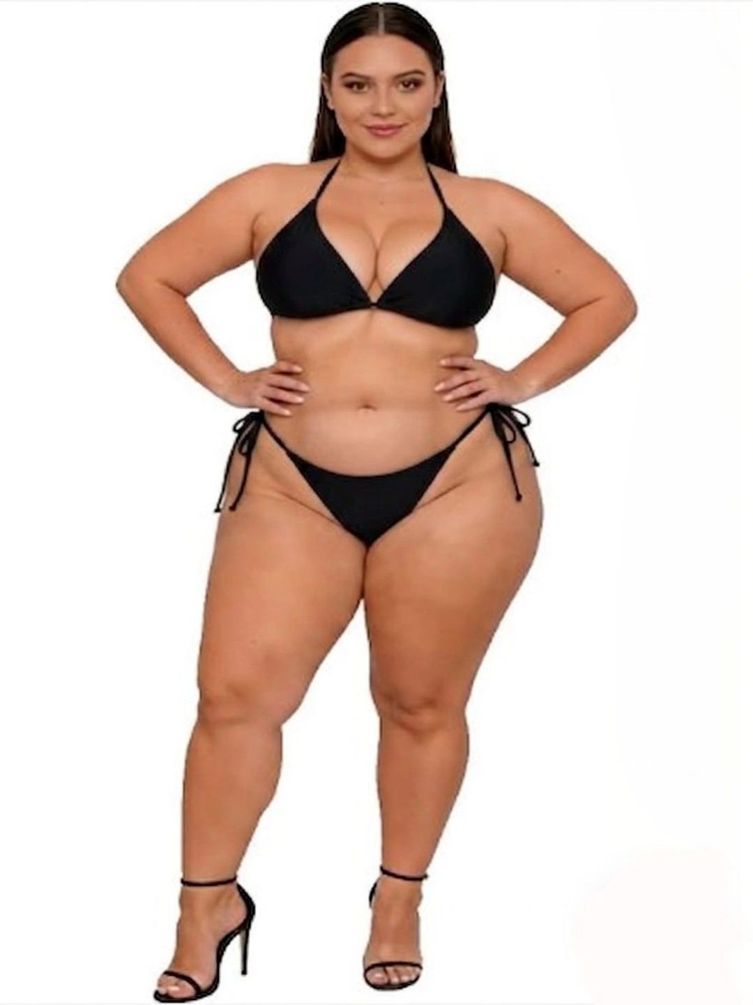 LEATHEX Halter Neck Swim Bikini Set-picture-15