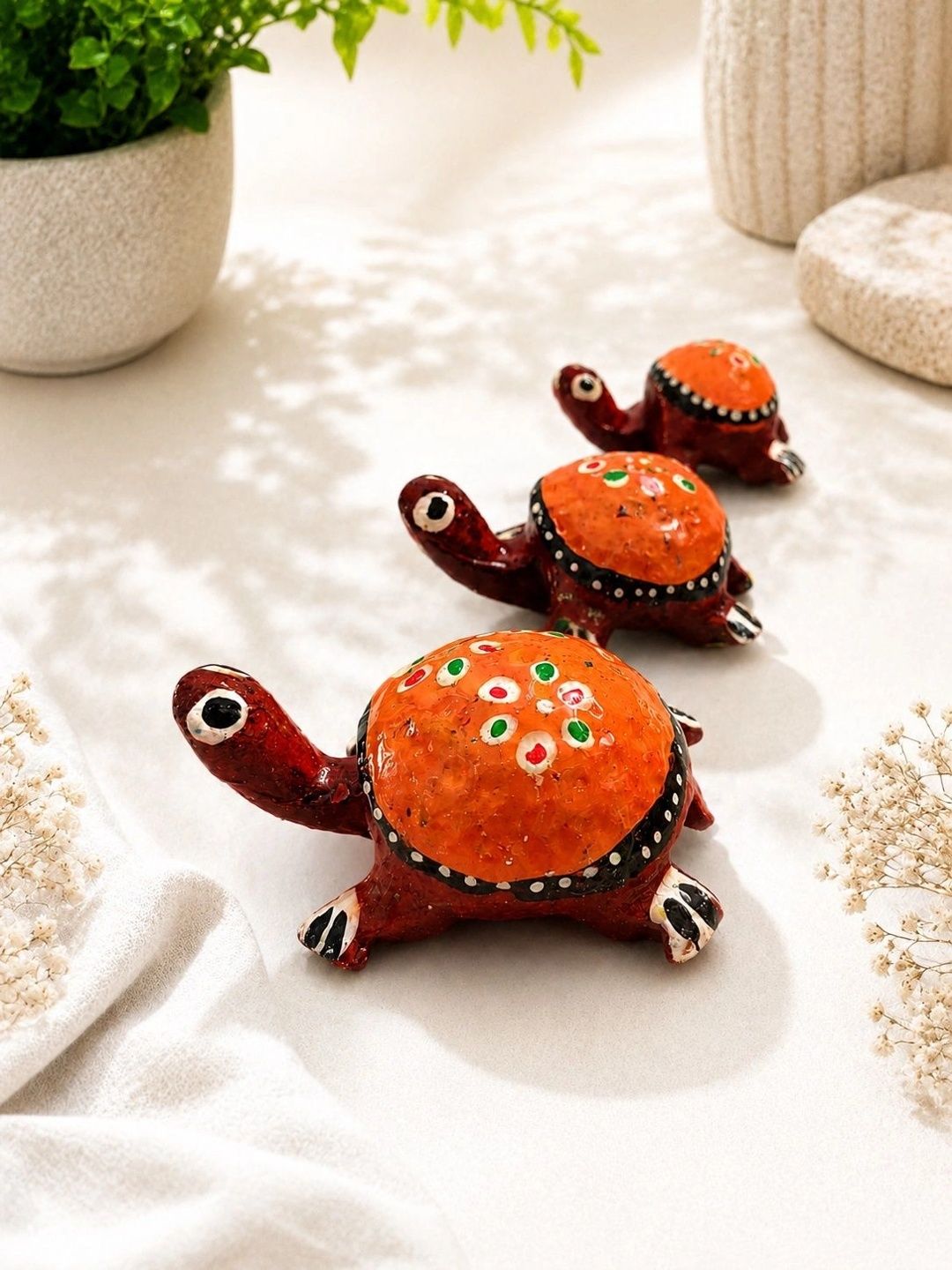 Sunharshana Jewelscrafts Red Figurine Showpiece-image-17
