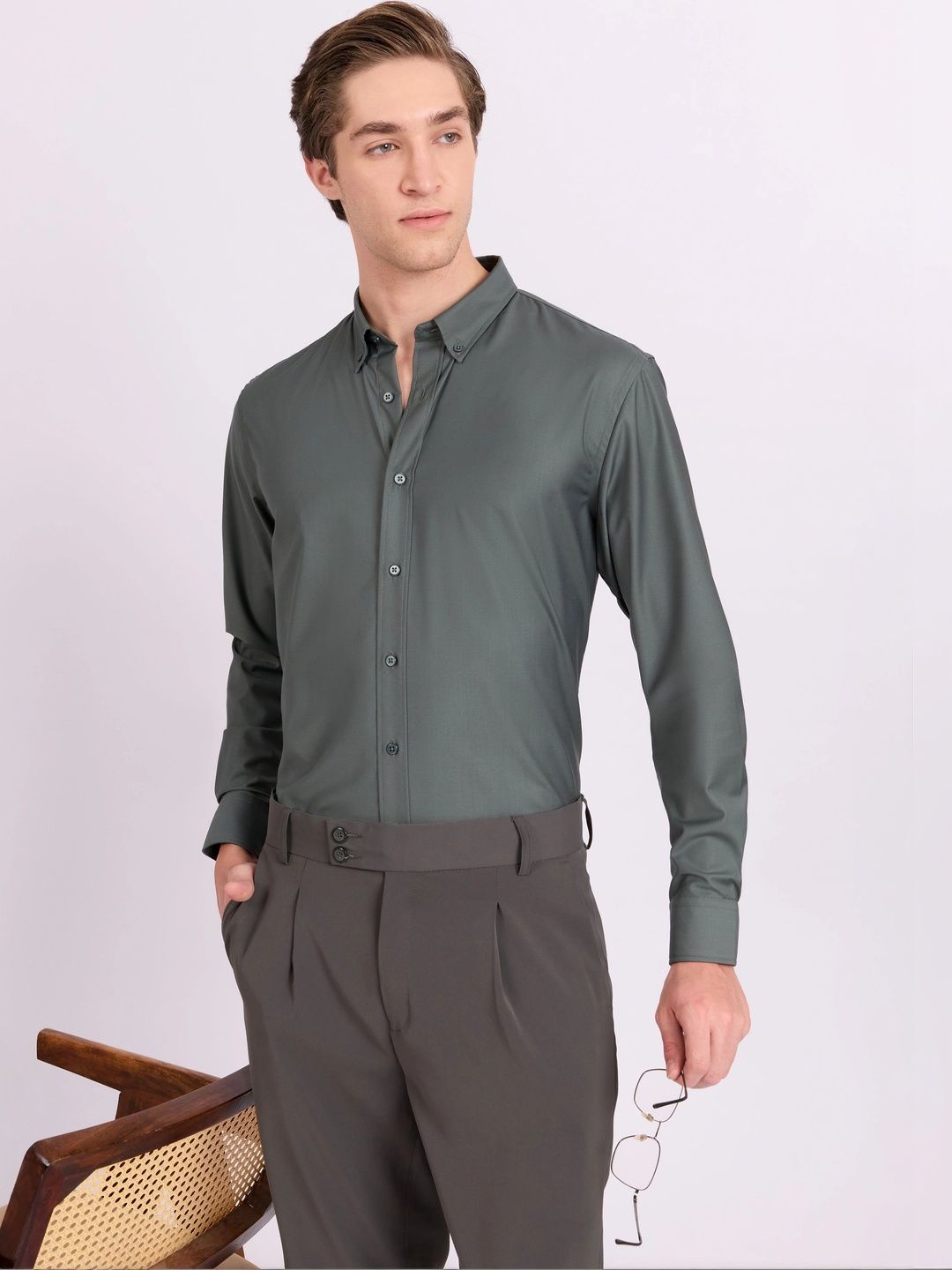 Espanshe Men Formal Shirt-image-38