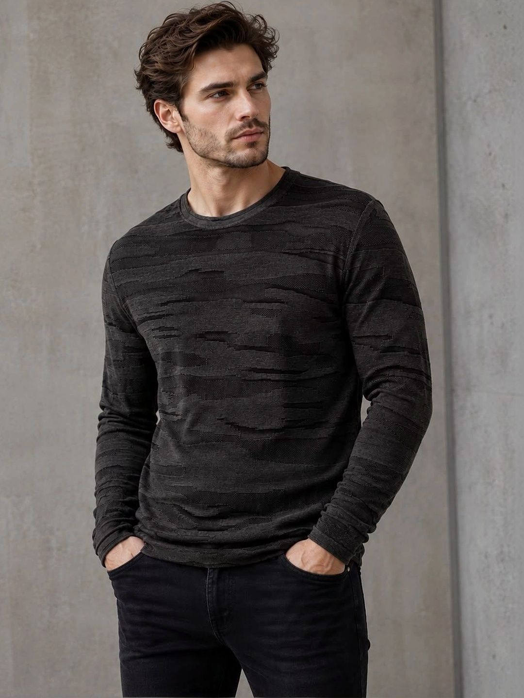 Moda Rapido Men Printed Pullover-picture-27