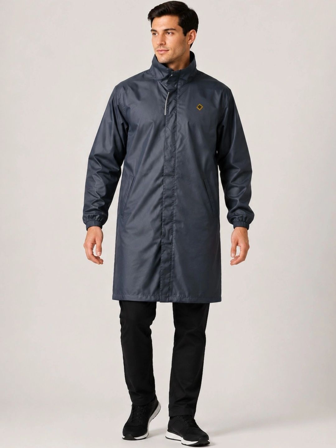 NU-9 Men Hooded Raincoat-image-2