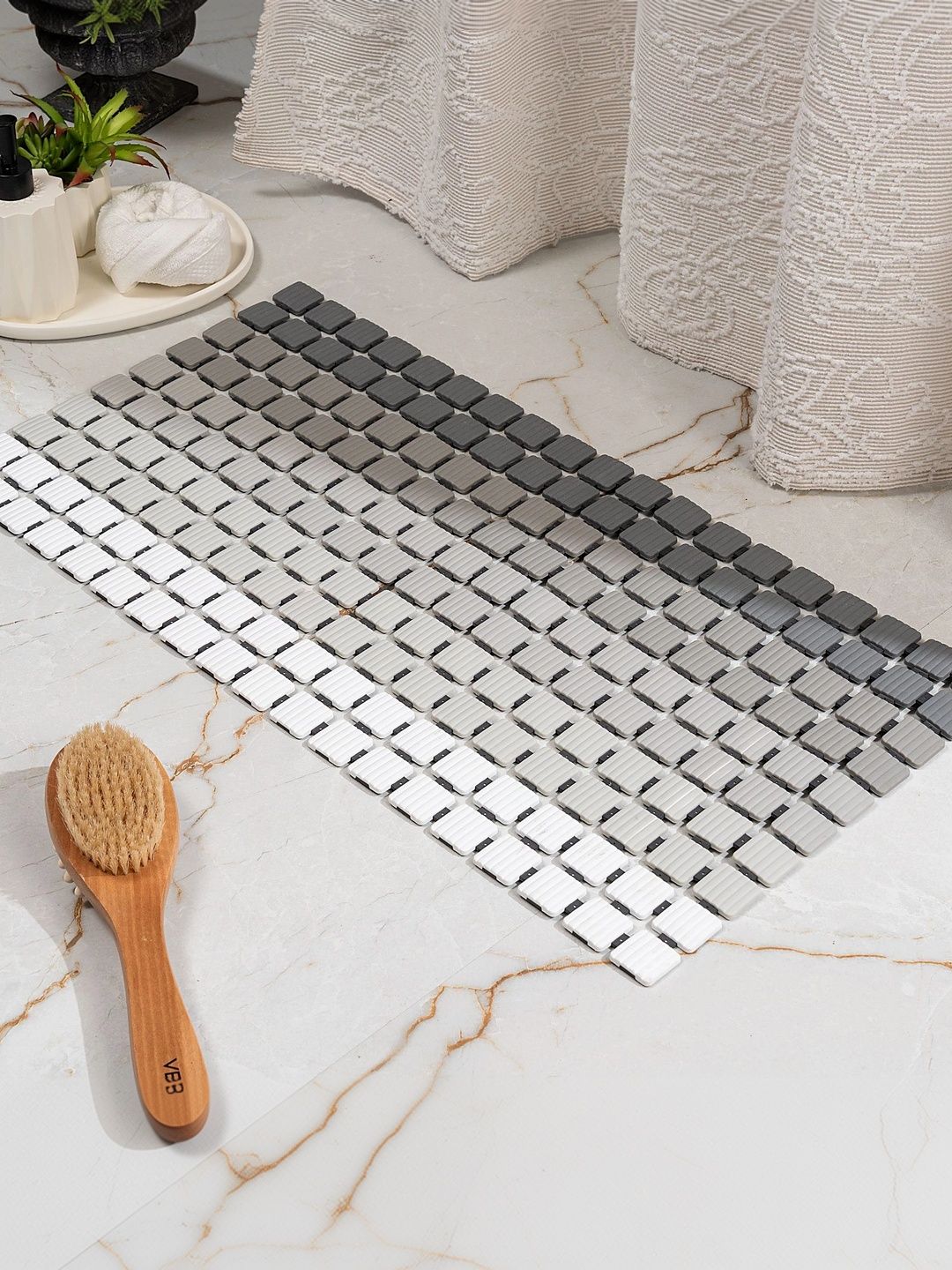 Pano Grey Anti-Skid Bath Rugs-image-38