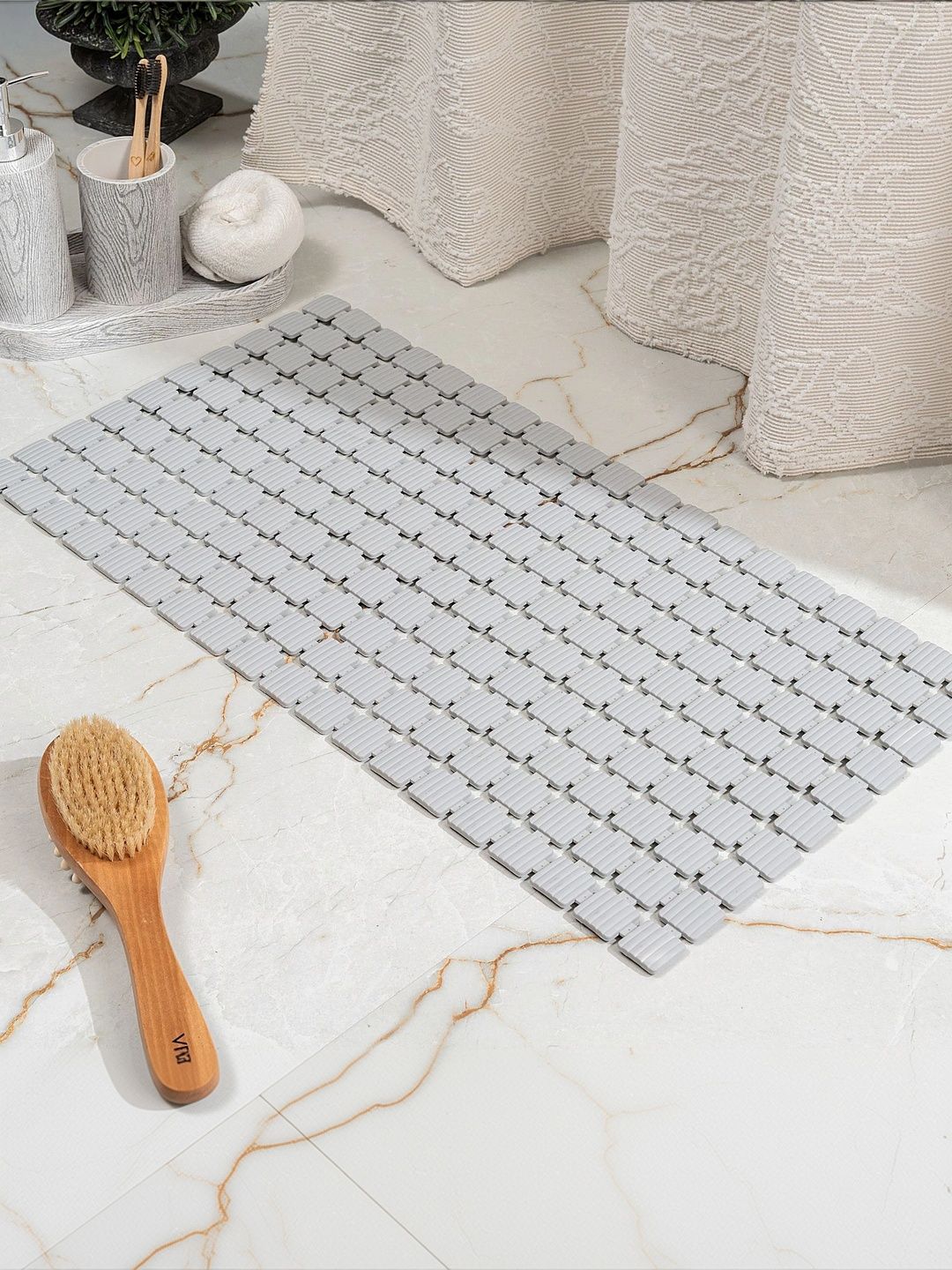 Pano Grey Anti-Skid Bath Rugs-picture-58