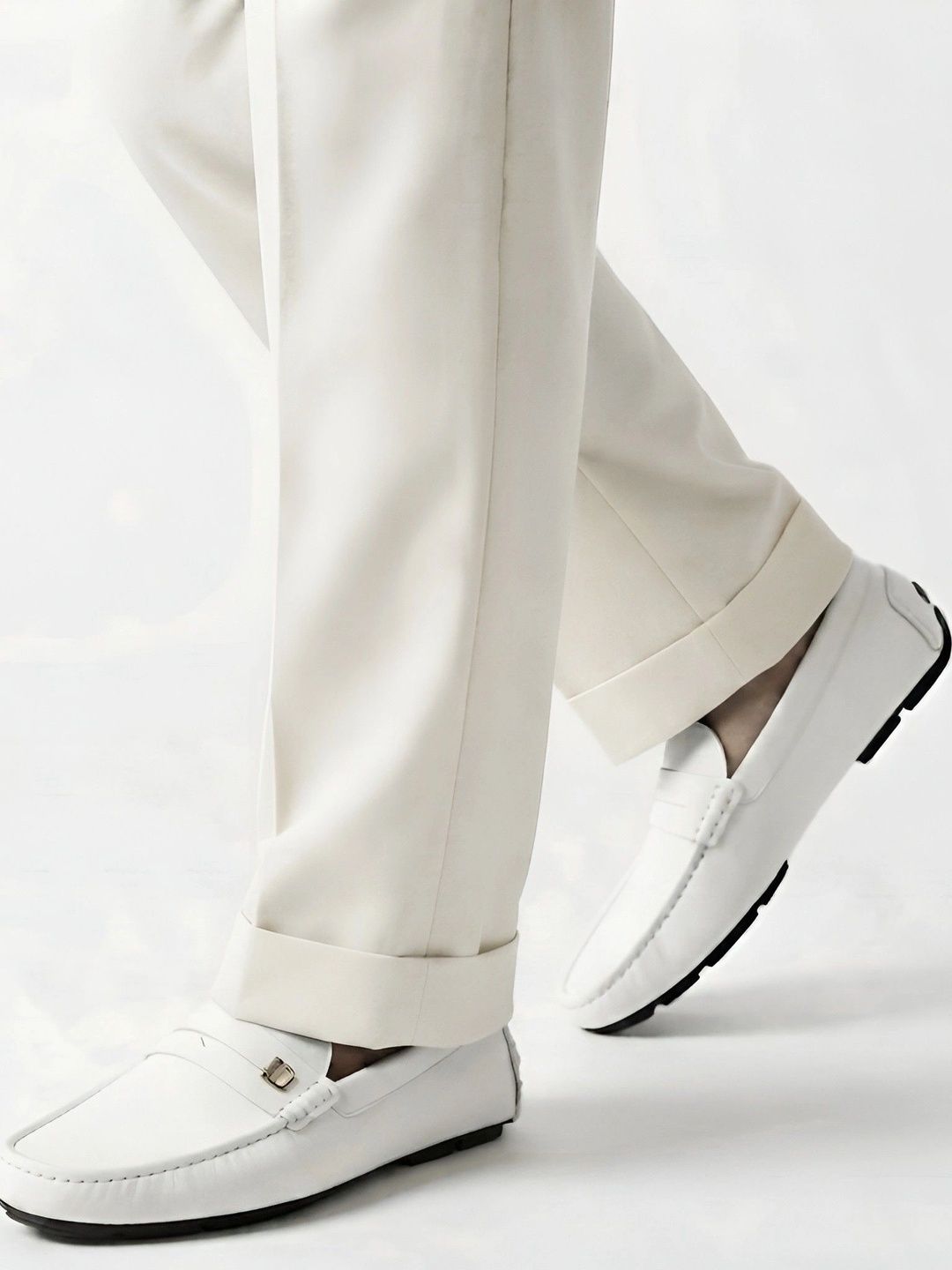 MICHEAL FERAAS Men Leather Driving Shoes-picture-19