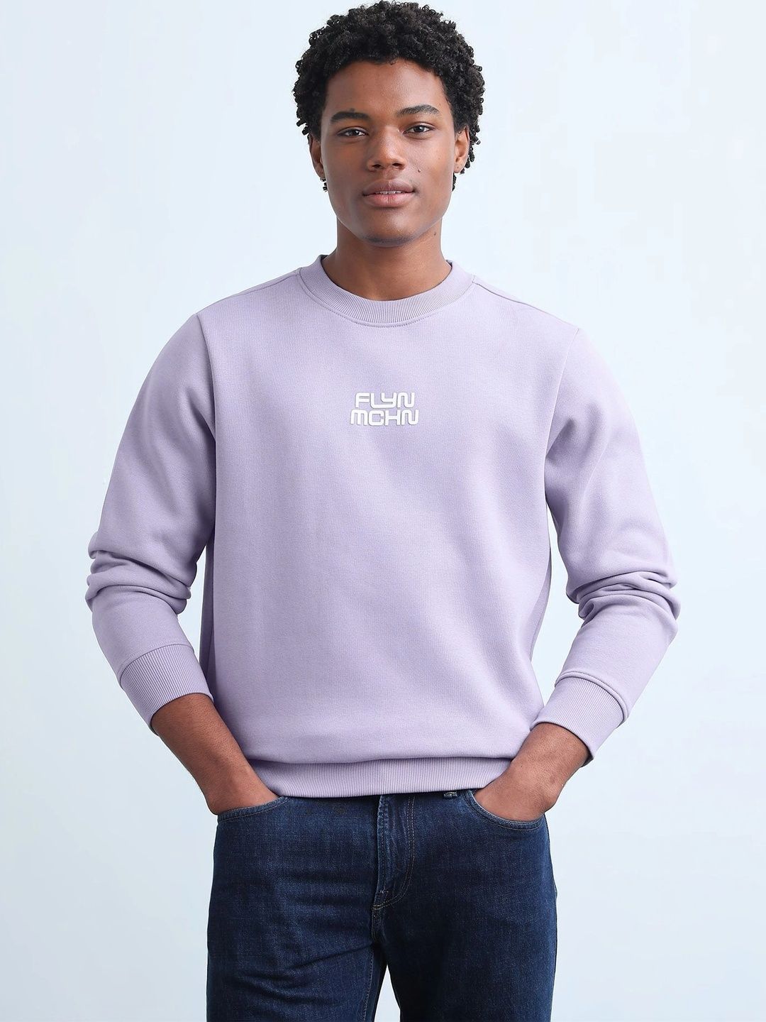 Flying Machine Men Printed Sweatshirt-picture-40