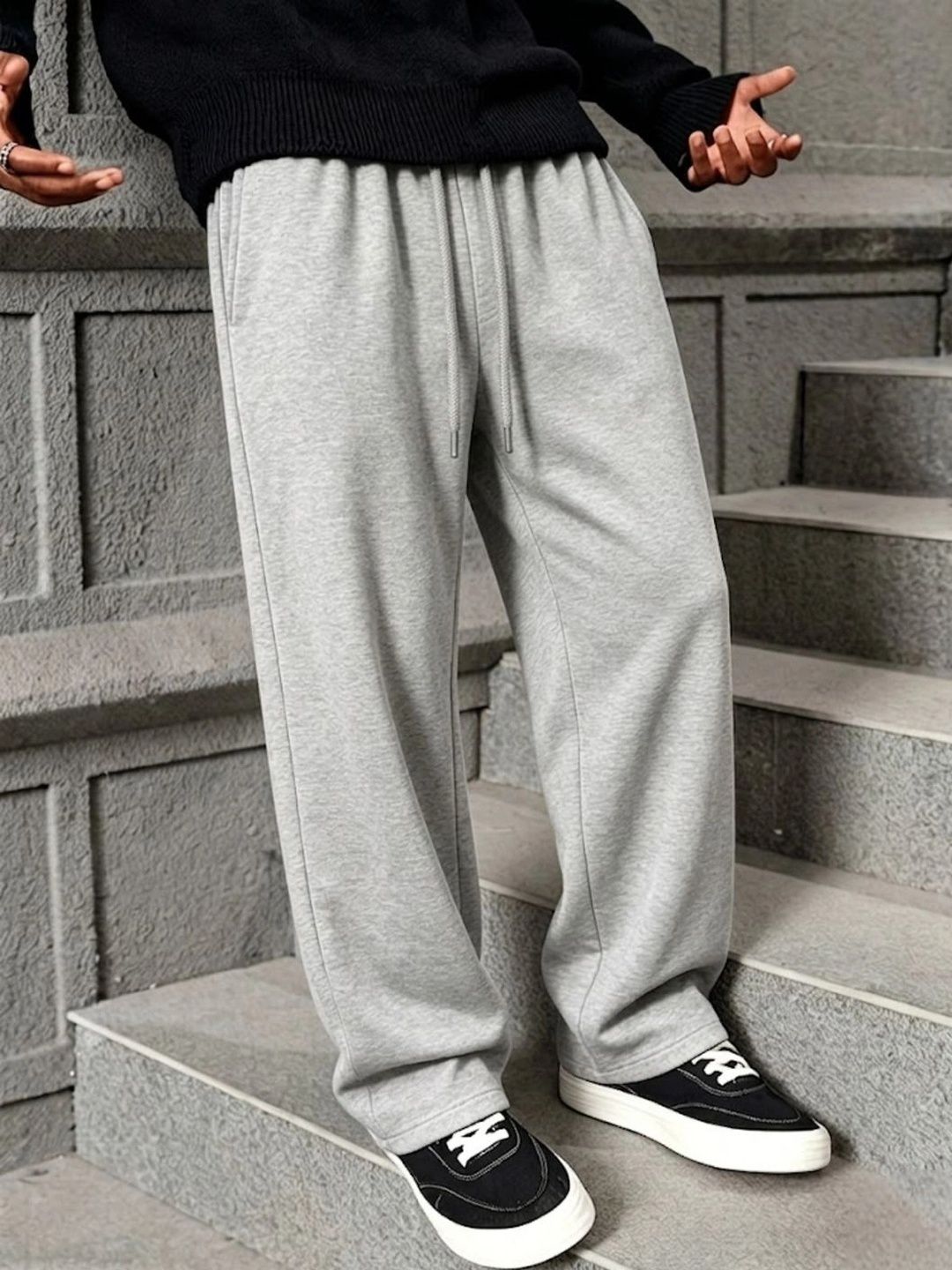 dockstreet Men Relaxed Fit Training Track Pants-picture-20