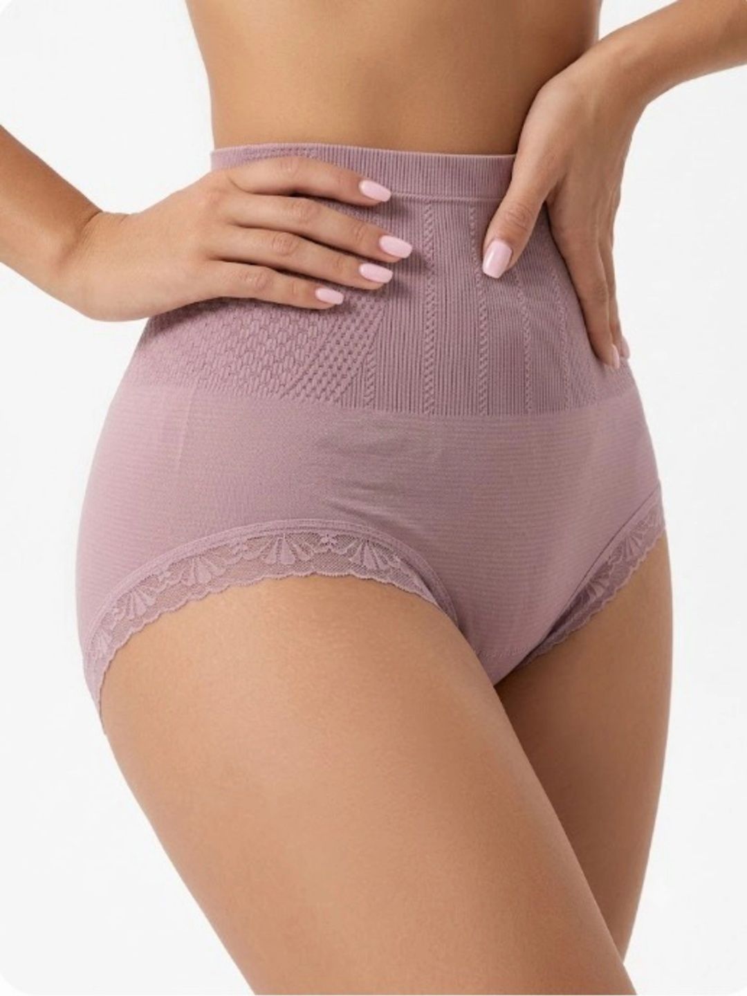 VYAPAK CREATION High Waist Ultra Thin Tummy Control Shapwear Brief-picture-31