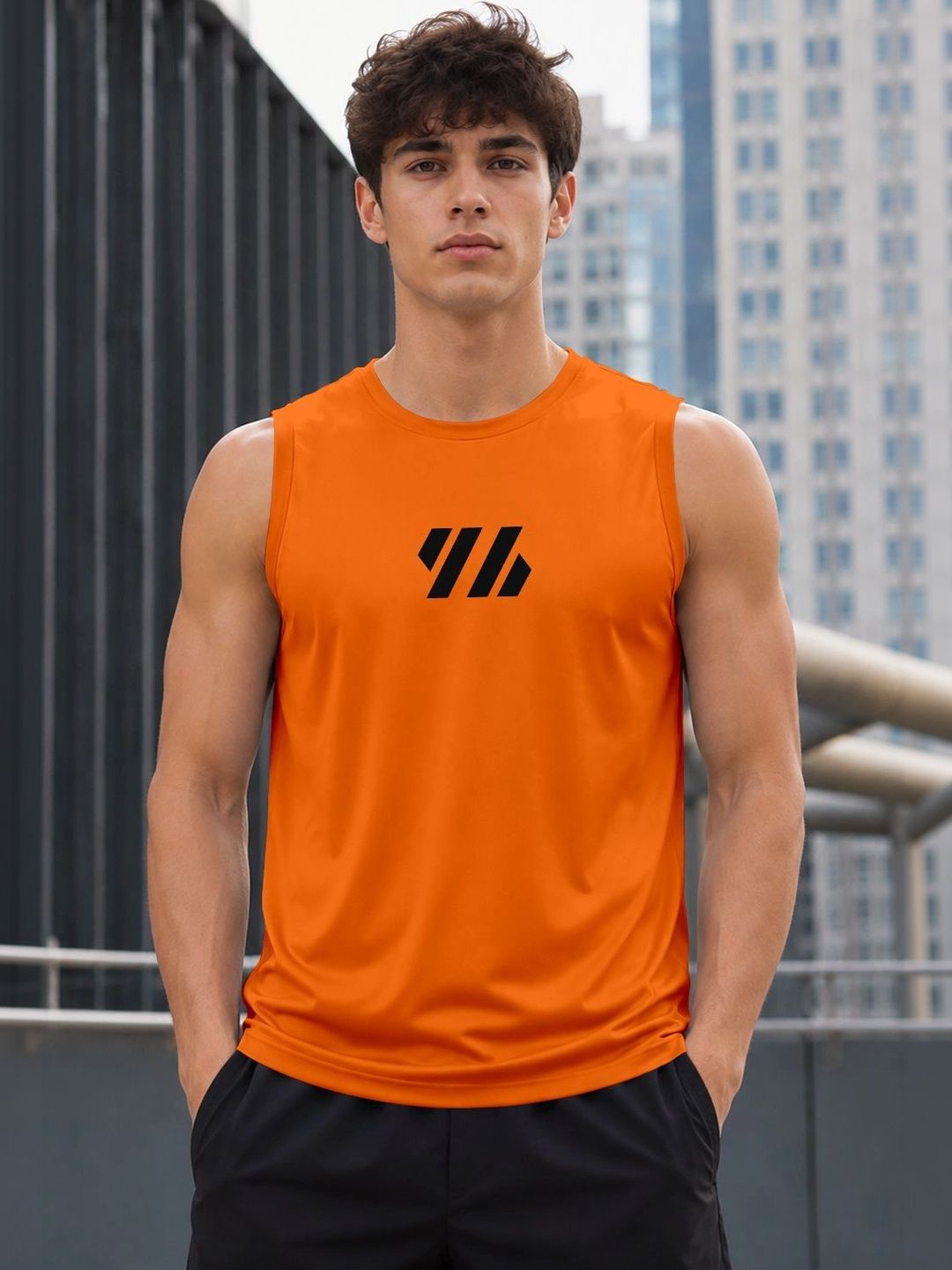 FTX Men Brand Logo Printed T-shirt-image-17