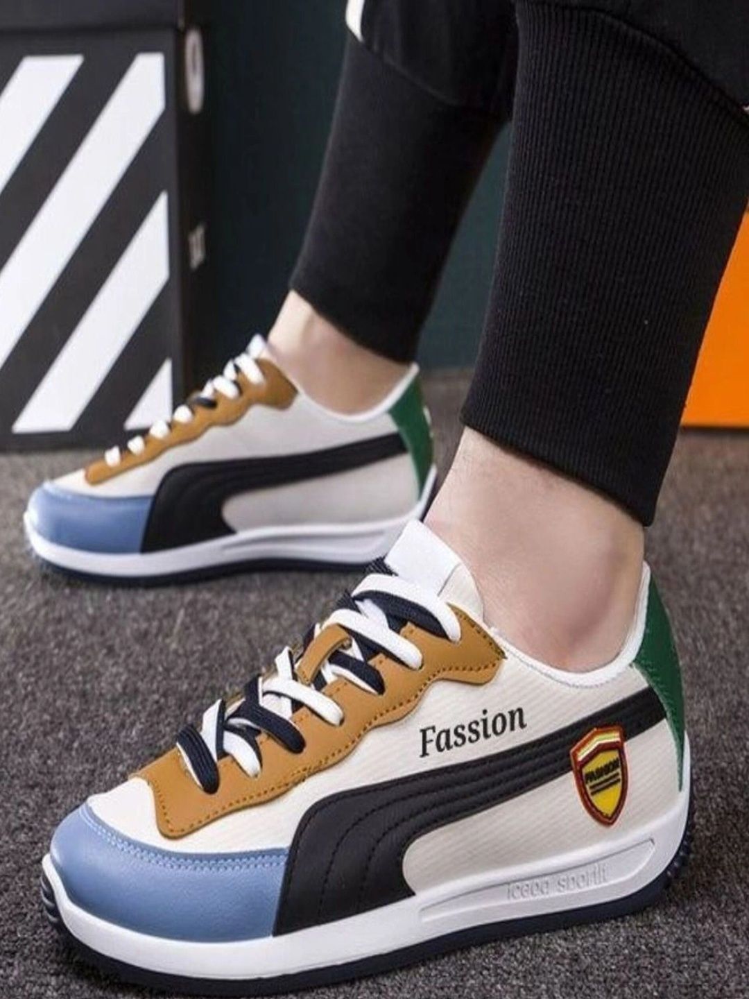 ROASTER Men Colourblocked Sneakers-picture-22