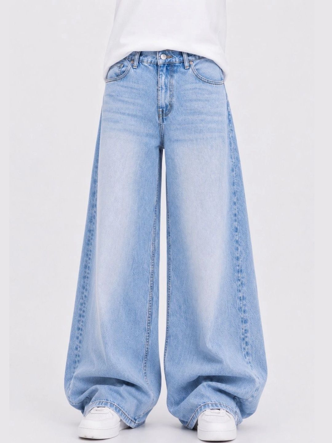 me Queen Men Mid-Rise Light Fade Jeans-picture-55