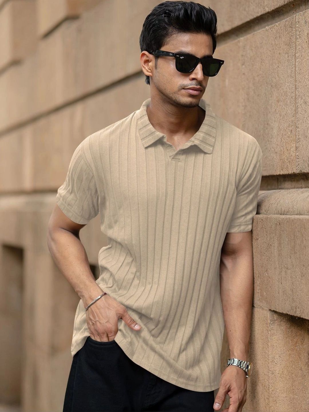 KAJARU Men Polo Collar T-shirt-picture-14