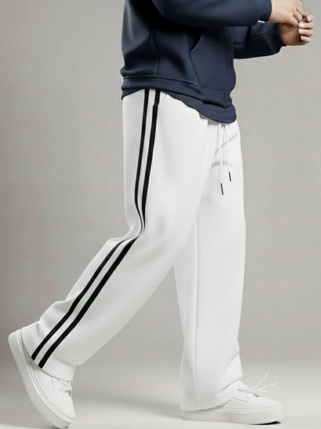 dockstreet Men Regular Fit Colourblocked Joggers-picture-23