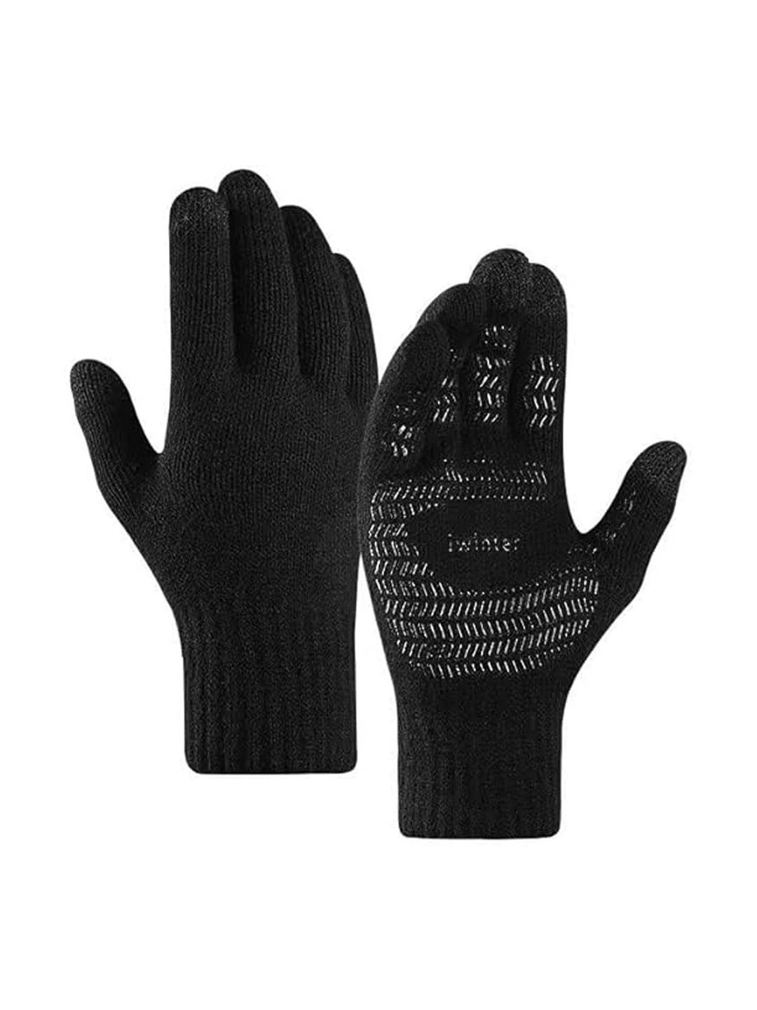 Bizarro.in Unisex Patterned Acrylic Winter Gloves-image-21