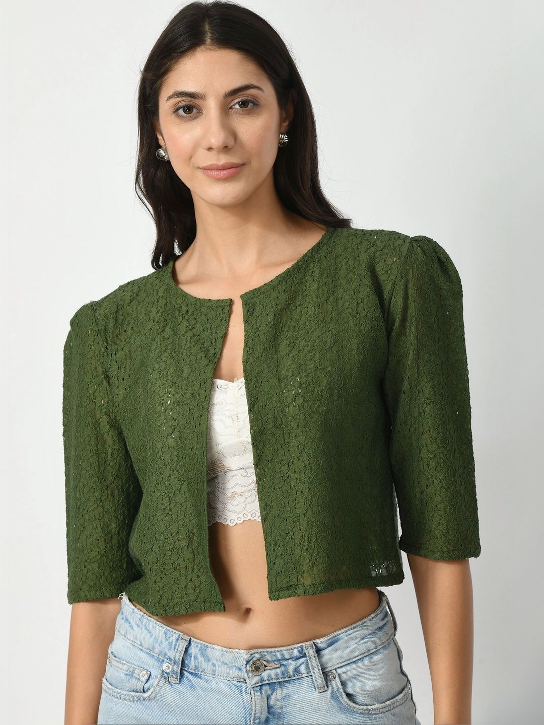 RAYWOS Women Crop Shrug-picture-13