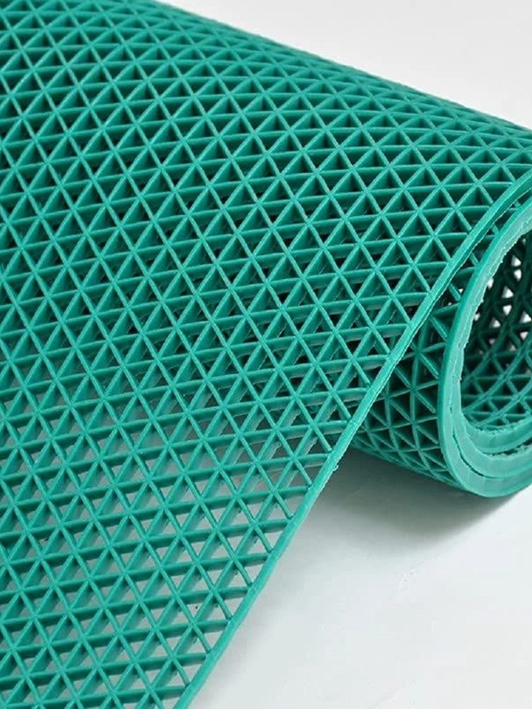 ISHRO HOME Green Anti Skid Bath Rugs-picture-3