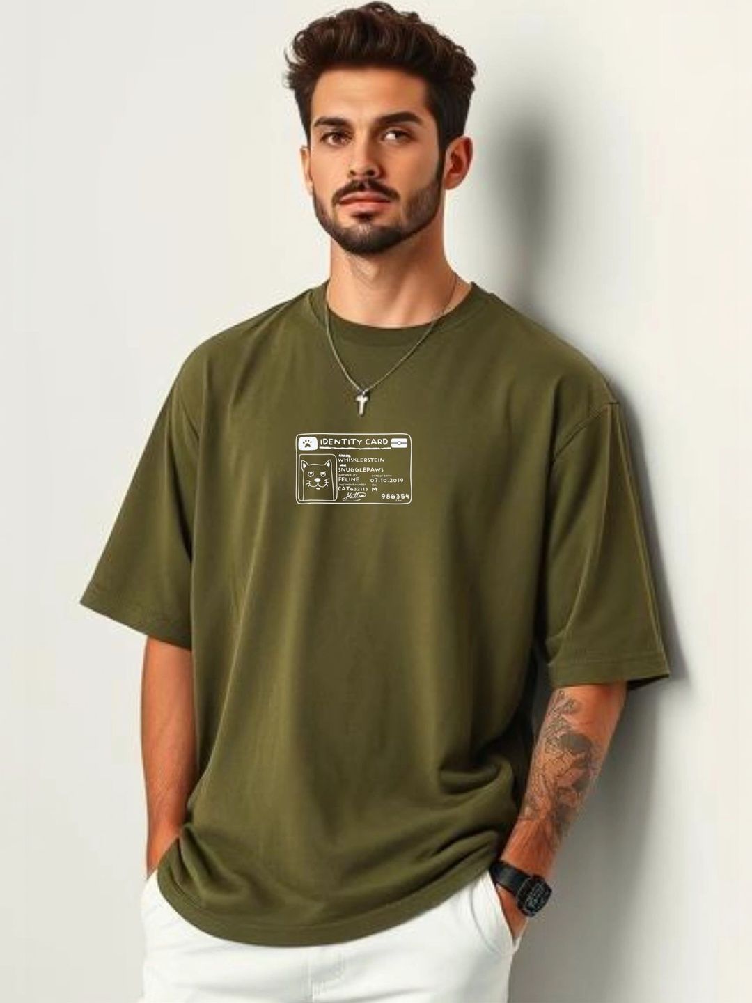 UrGear Men Printed Drop-Shoulder Sleeves T-shirt-picture-30