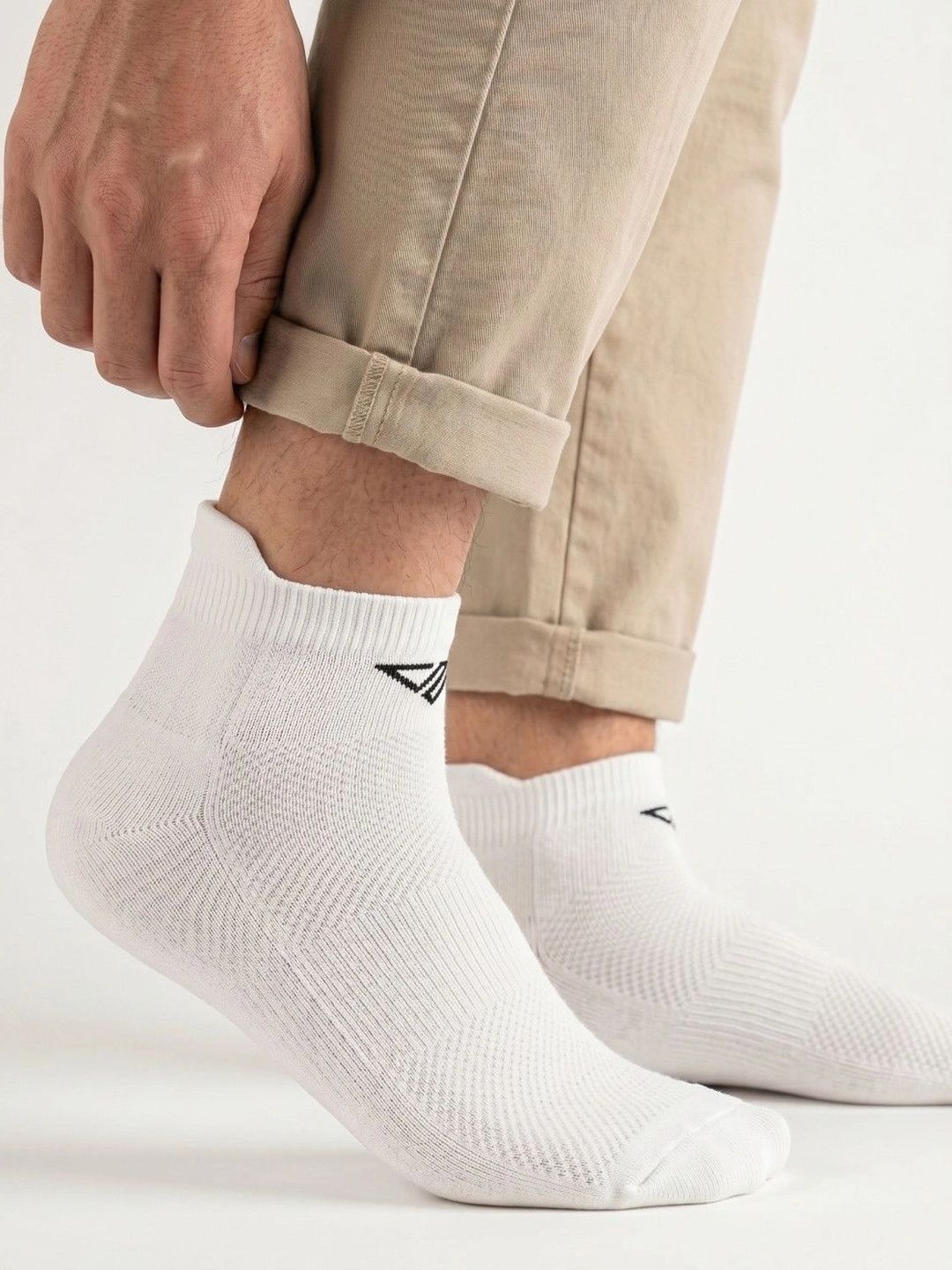Verosmart Men Pack of 2 Cotton Assorted Above Ankle Socks-picture-10